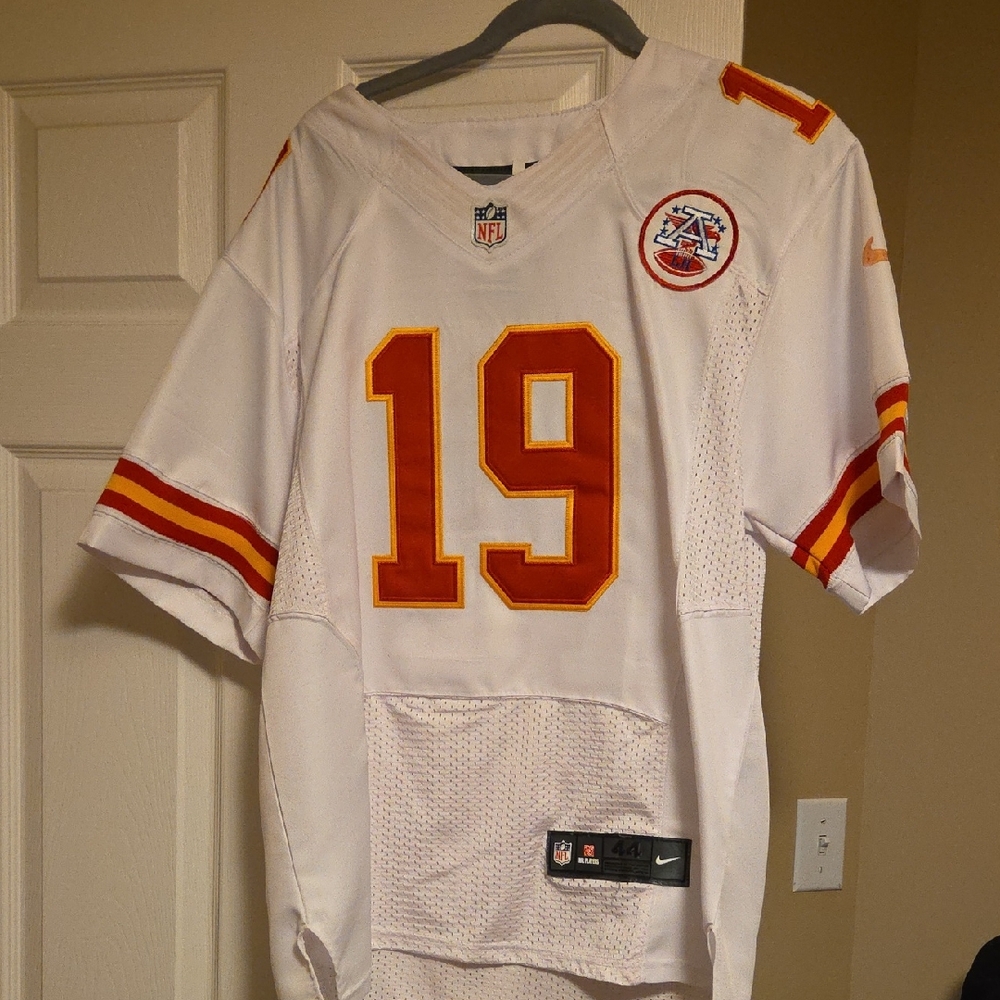 Nike White Jersey with Red and Yellow Accents